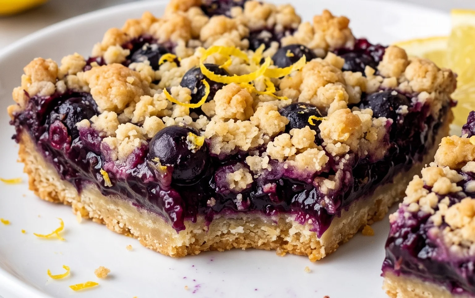 Easy Blueberry Pie Bars
