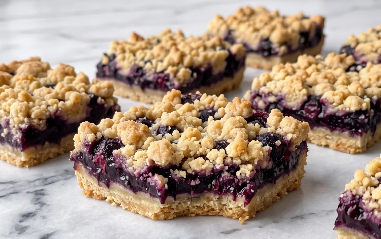 Easy Blueberry Pie Bars