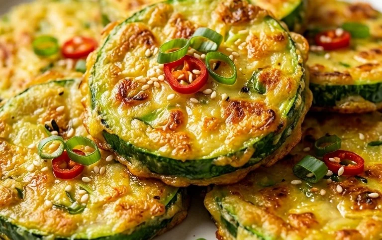 Quick & Easy Korean Zucchini Fritters (Hobak Jeon)
