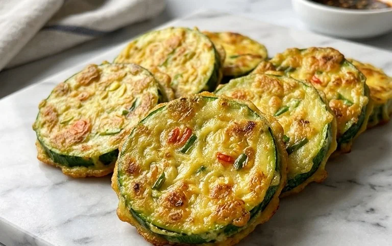 Quick & Easy Korean Zucchini Fritters (Hobak Jeon)