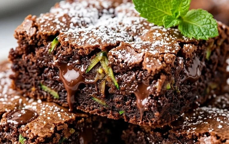 Chocolate Zucchini Brownies Recipe