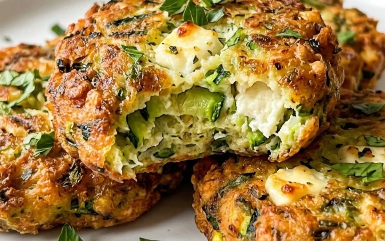 Kolokithokeftedes (Greek Zucchini Fritters)