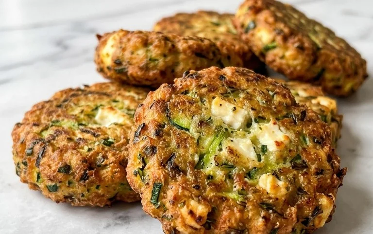 Kolokithokeftedes (Greek Zucchini Fritters)