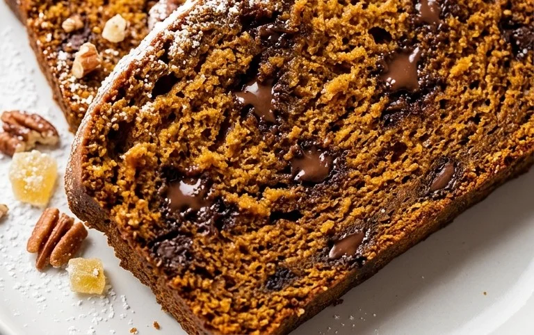 Pumpkin Chocolate Chip Bread