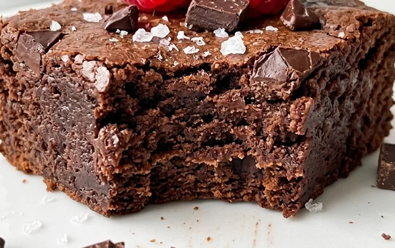 Flourless Chickpea Brownies (Vegan & Gluten Free)