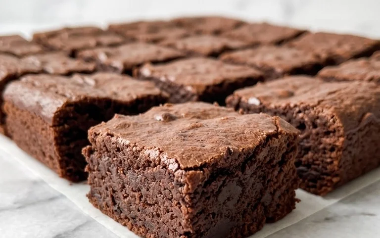 Flourless Chickpea Brownies (Vegan & Gluten Free)