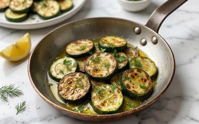 Pan Fried Zucchini