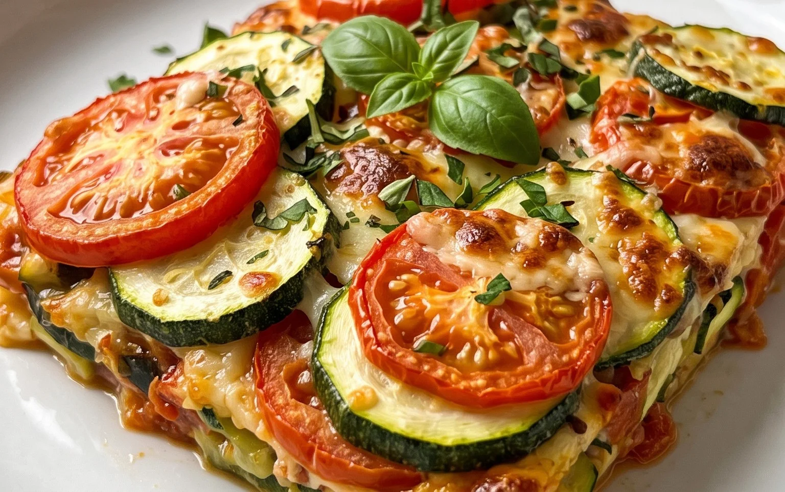 Zucchini Tomato Bake