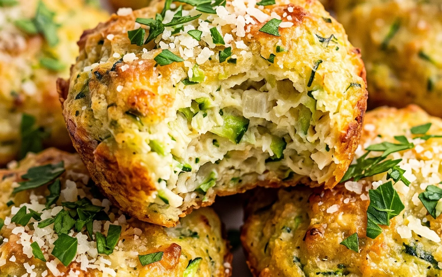 Zucchini Garlic Bites