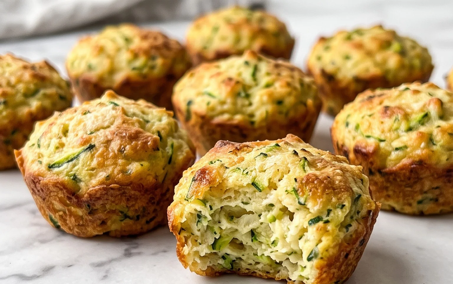 Zucchini Garlic Bites