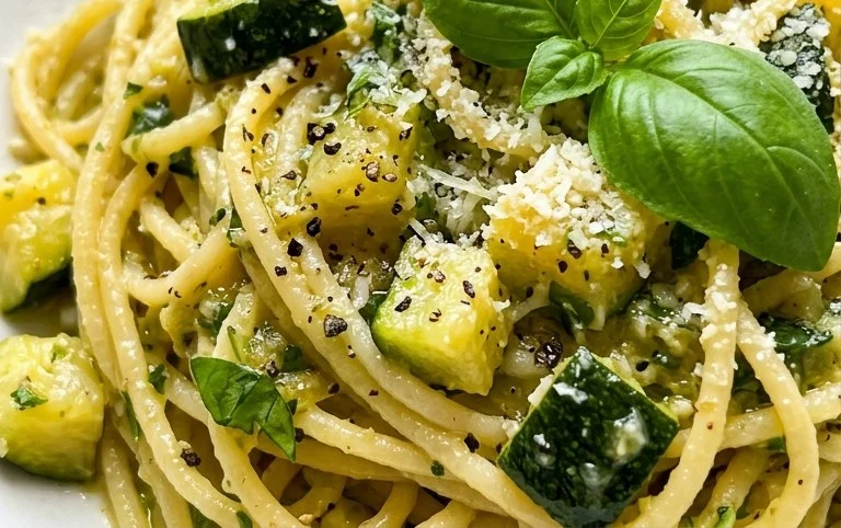 Simple Fresh Zucchini Pasta Sauce