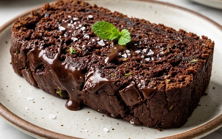 Double Dark Chocolate Zucchini Bread