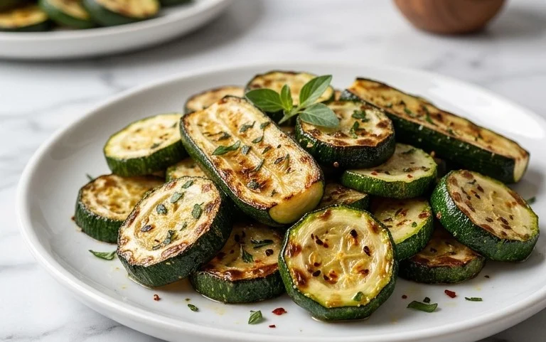 Simple Herb-Infused Roasted Zucchini Recipe